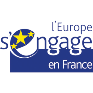 Logo l'europe s'engage, partenaire du CASF